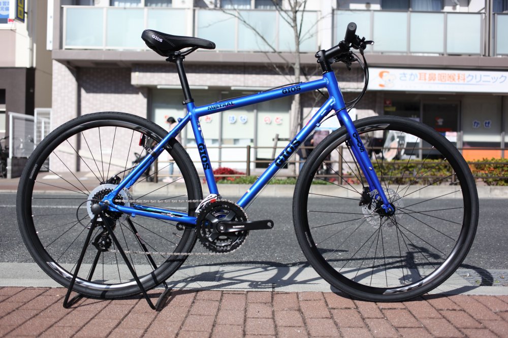 GIOS(ｼﾞｵｽ) MISTRAL DISC HYDRAULIC /SHIMANO WHEEL [2023]限定カラー仕様