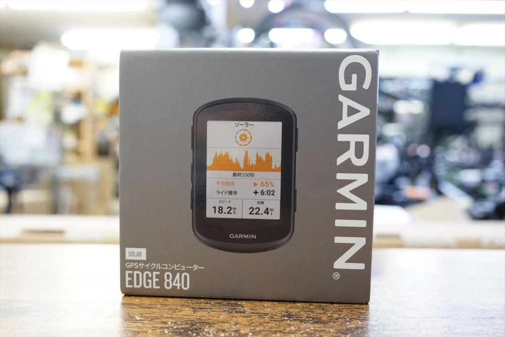 §§新品未使用//ガーミン(GARMIN)/EDGE840ソーラー対応モデル§§